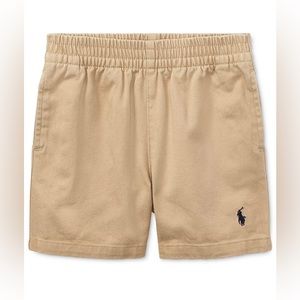 RALPH LAUREN | Baby Boys Classic Twill Pull-on Short | Size 9 Month | Khaki